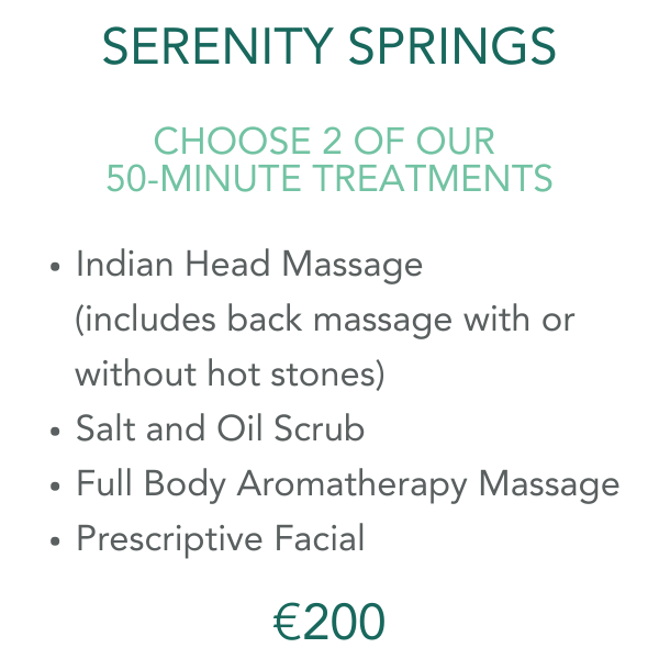 day spa serenity springs